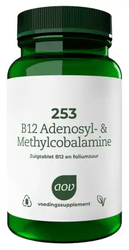 De Online Drogist Aov 253 b12 adenosyl & methylcobalamine tabletten 60ztb aanbieding