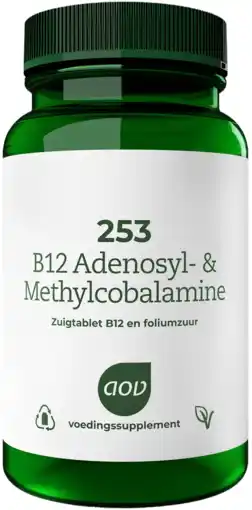 De Online Drogist Aov 253 b12 adenosyl & methylcobalamine tabletten 60ztb aanbieding