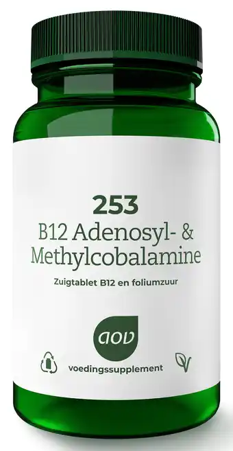 De Online Drogist Aov 253 b12 adenosyl & methylcobalamine tabletten 60ztb aanbieding