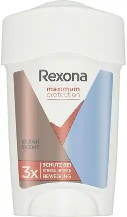 De Online Drogist Rexona maximum protection clean scent stick 45ml aanbieding