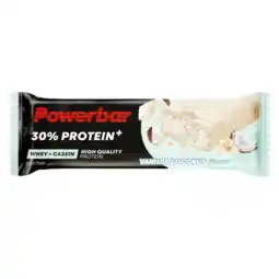 De Online Drogist Powerbar 30% protein plus vanilla coconut 55gr aanbieding