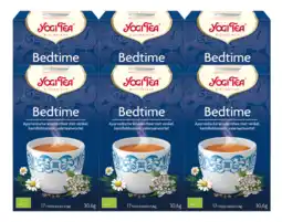 De Online Drogist Yogi tea bedtime voordeelverpakking 6x17st aanbieding