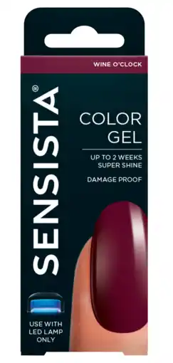 De Online Drogist Sensista color gel wine o'clock 7.5ml aanbieding