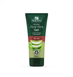De Online Drogist Aloe pura aloe vera gel - tea tree 200ml aanbieding