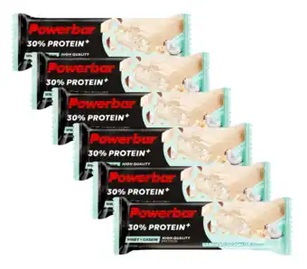 De Online Drogist Powerbar 30% protein plus vanilla coconut voordeelverpakking 5x55gr aanbieding