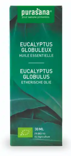 De Online Drogist Purasana etherische olie eucalyptus globulus 30ml aanbieding