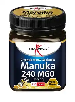 De Online Drogist Lucovitaal manuka 240 mgo honing 250gr aanbieding