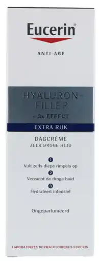 De Online Drogist Eucerin hyaluron-filler urea dagcreme extra rijk 50ml aanbieding