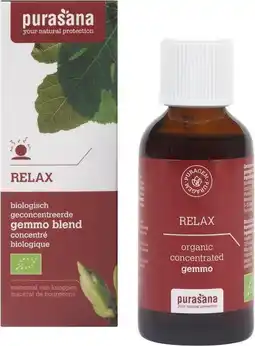 De Online Drogist Purasana puragem relax bio 50ml aanbieding