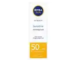 De Online Drogist Nivea sun face sensitive gezichtszonnecrème spf50 50ml aanbieding
