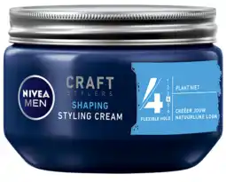 De Online Drogist Nivea men styling cream 150ml aanbieding