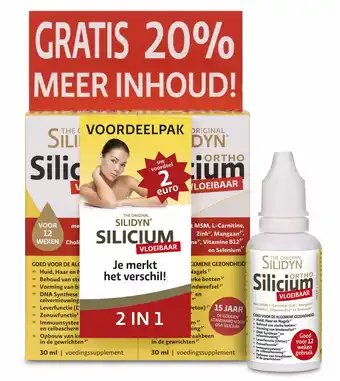 De Online Drogist Silidyn vedax silidyn silicium druppels duoverpakking 2x30ml 60ml aanbieding