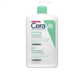 De Online Drogist Cerave schuimende reinigingsgel 1lt aanbieding