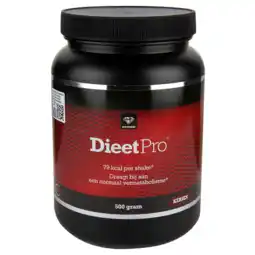 De Online Drogist Dieetpro shake - kers 500gr aanbieding