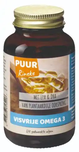 De Online Drogist Puur rineke visvrije omega 3 vegicaps 60vcp aanbieding