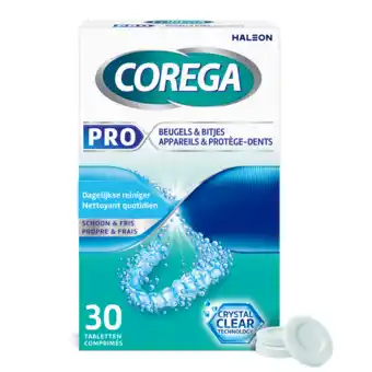 De Online Drogist Corega pro beugels & bitjes tabletten 30tb aanbieding