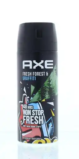 De Online Drogist Axe fresh forest & graffiti deodorant bodyspray 150ml aanbieding