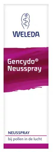 De Online Drogist Weleda gencydo neusspray 20ml aanbieding