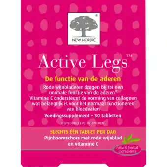 De Online Drogist New nordic active legs tabletten 30tb aanbieding