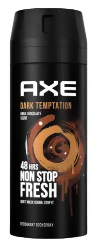 De Online Drogist Axe dark temptation deodorant bodyspray 150ml aanbieding