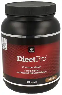 De Online Drogist Dieetpro shake - caramel 500gr aanbieding