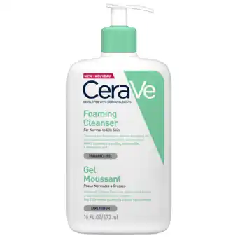 De Online Drogist Cerave schuimende reinigingsgel 473ml aanbieding