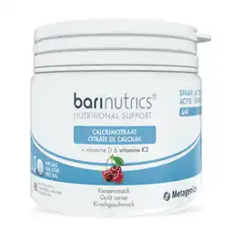 De Online Drogist Metagenics barinutrics calciumcitraat kauwtabletten 90ktb aanbieding