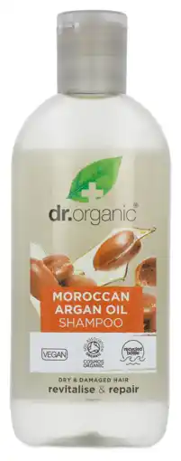 De Online Drogist Dr organic moroccan argan oil shampoo 265ml aanbieding