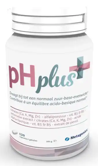 De Online Drogist Metagenics ph plus capsules 120cp aanbieding