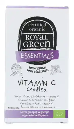 De Online Drogist Royal green vitamine c complex capsules 60cp aanbieding