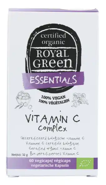 De Online Drogist Royal green vitamine c complex capsules 60cp aanbieding