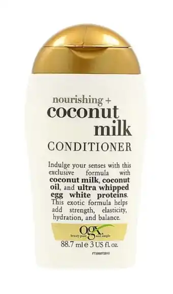 De Online Drogist Ogx nourishing coconut milk conditioner 89ml aanbieding