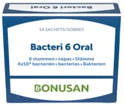 De Online Drogist Bonusan bacteri 6 oral sachets 14st aanbieding