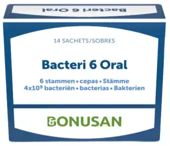 De Online Drogist Bonusan bacteri 6 oral sachets 14st aanbieding