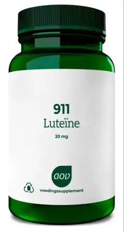 De Online Drogist Aov 911 luteïne 20mg capsules 60cp aanbieding