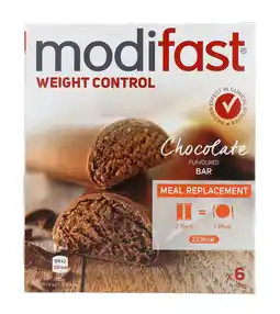 De Online Drogist Modifast intensive reep melkchocolade 6st aanbieding
