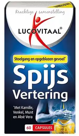 De Online Drogist Lucovitaal spijsvertering capsules 60cp aanbieding