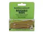 De Online Drogist The bamboovement herbruikbare wattenstaafjes 2st aanbieding