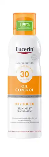 De Online Drogist Eucerin sun oil control mist transparent dry touch spf 30 200ml aanbieding