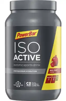 De Online Drogist Powerbar iso active red fruit sportsdrink 1320gr aanbieding