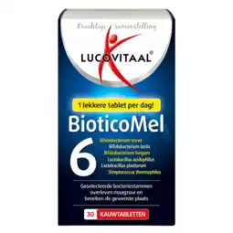 De Online Drogist Lucovitaal bioticomel kauwtabletten 30tb aanbieding