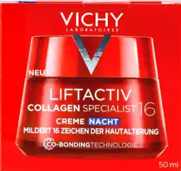 De Online Drogist Vichy liftactiv collageen specialist nachtcrème 50ml aanbieding