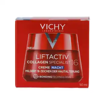De Online Drogist Vichy liftactiv collageen specialist nachtcrème 50ml aanbieding
