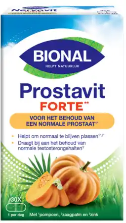 De Online Drogist Bional prostavit forte capsules 30cp aanbieding