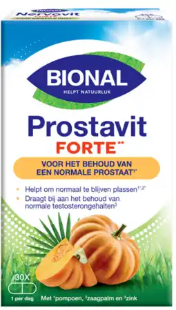 De Online Drogist Bional prostavit forte capsules 30cp aanbieding