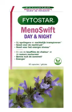 De Online Drogist Fytostar menoswift dag & nacht capsules 60cp aanbieding