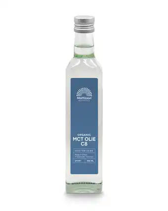 De Online Drogist Mattisson healthstyle biologische mct olie c8 500ml aanbieding