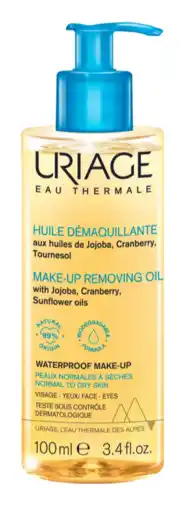 De Online Drogist Uriage thermaal water make-up reinigingsolie 100ml aanbieding