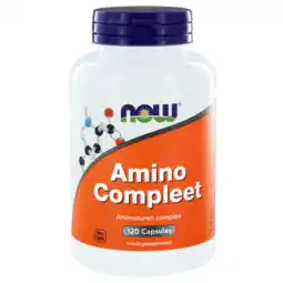 De Online Drogist Now amino compleet capsules 120cp aanbieding