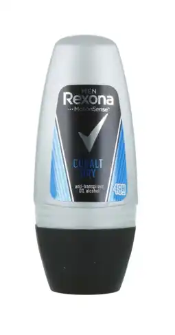 De Online Drogist Rexona men cobalt dry roll-on anti-transpirant 50ml aanbieding